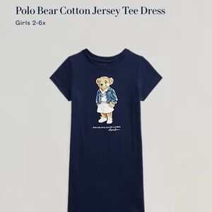 Ralph Lauren Navy Polo Bear Dress